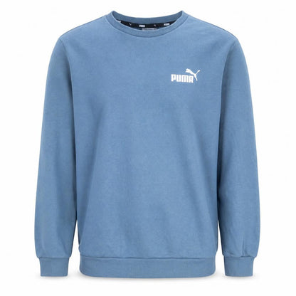 Mens UK Size M PUMA Blue Pullover Sweatshirt