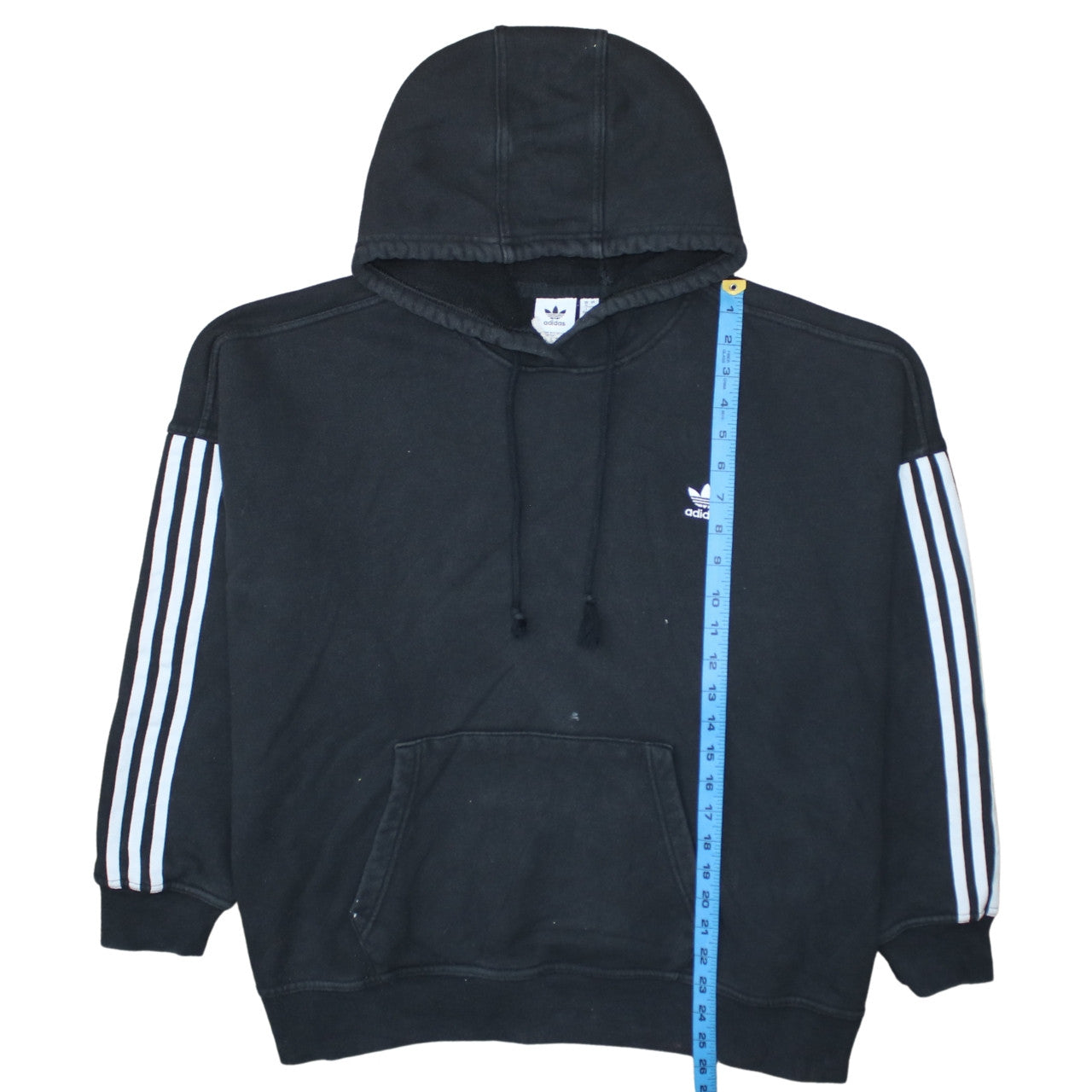 Womens UK Size 3XL adidas Black Pullover Hoodie
