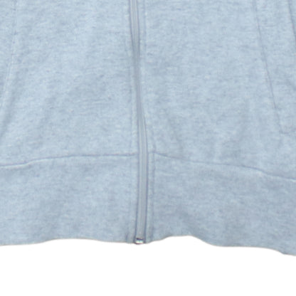 Womens UK Size 12 adidas Grey Full Zip Hoodie
