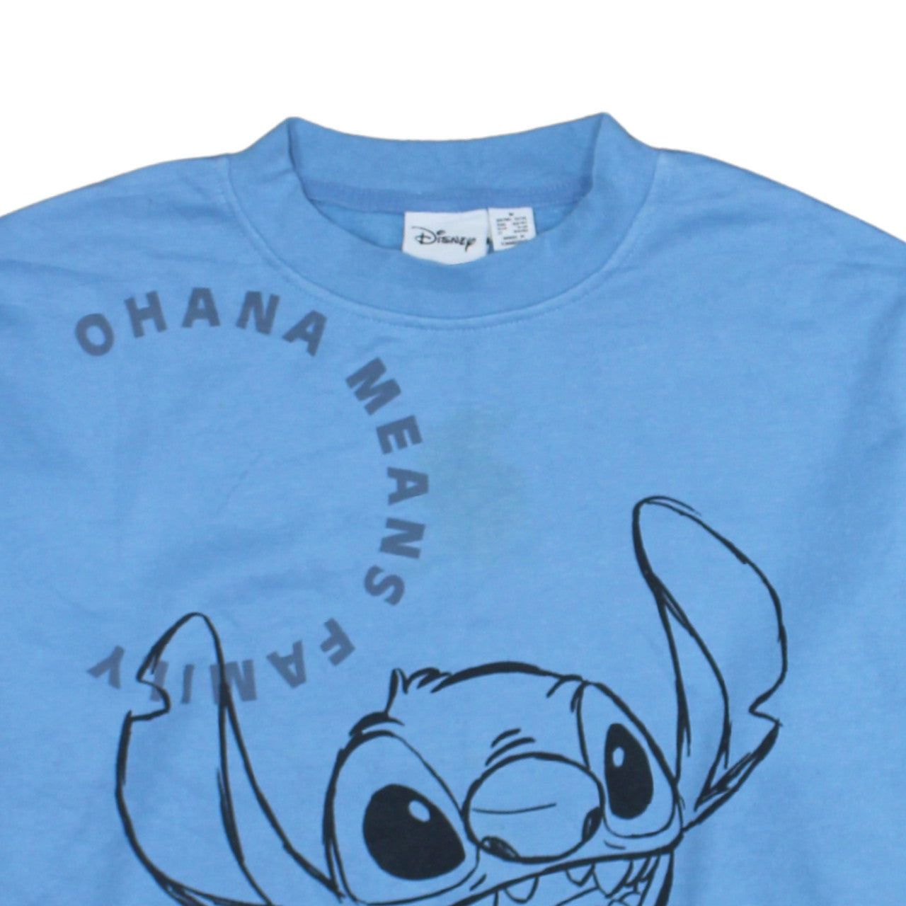 Womens UK Size M Disney Blue Pullover Sweatshirt