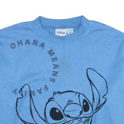 Womens UK Size M Disney Blue Pullover Sweatshirt