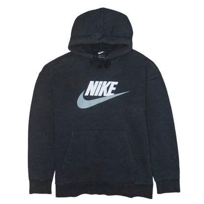Mens UK Size L Nike Black Pullover Hoodie