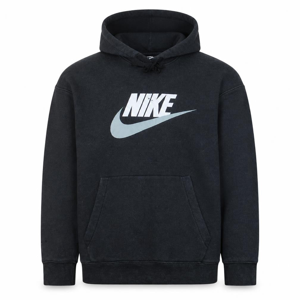 Mens UK Size L Nike Black Pullover Hoodie