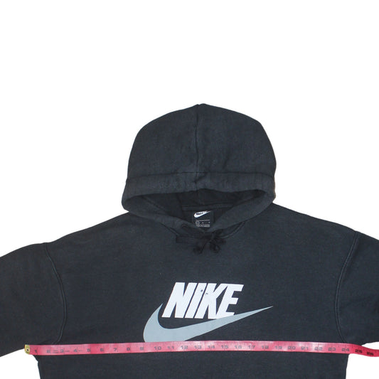 Mens UK Size L Nike Black Pullover Hoodie