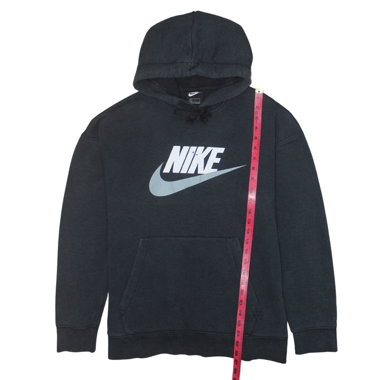 Mens UK Size L Nike Black Pullover Hoodie