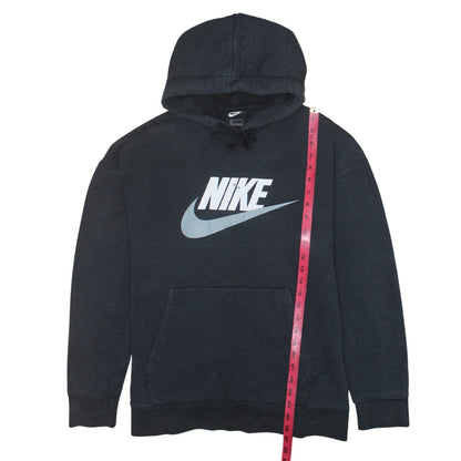 Mens UK Size L Nike Black Pullover Hoodie