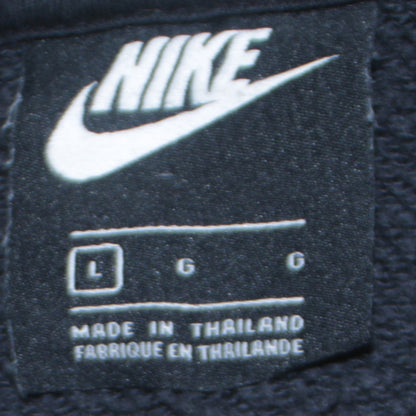 Mens UK Size L Nike Black Pullover Hoodie
