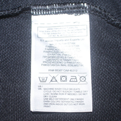 Womens UK Size 8 adidas Black Pullover Sweatshirt