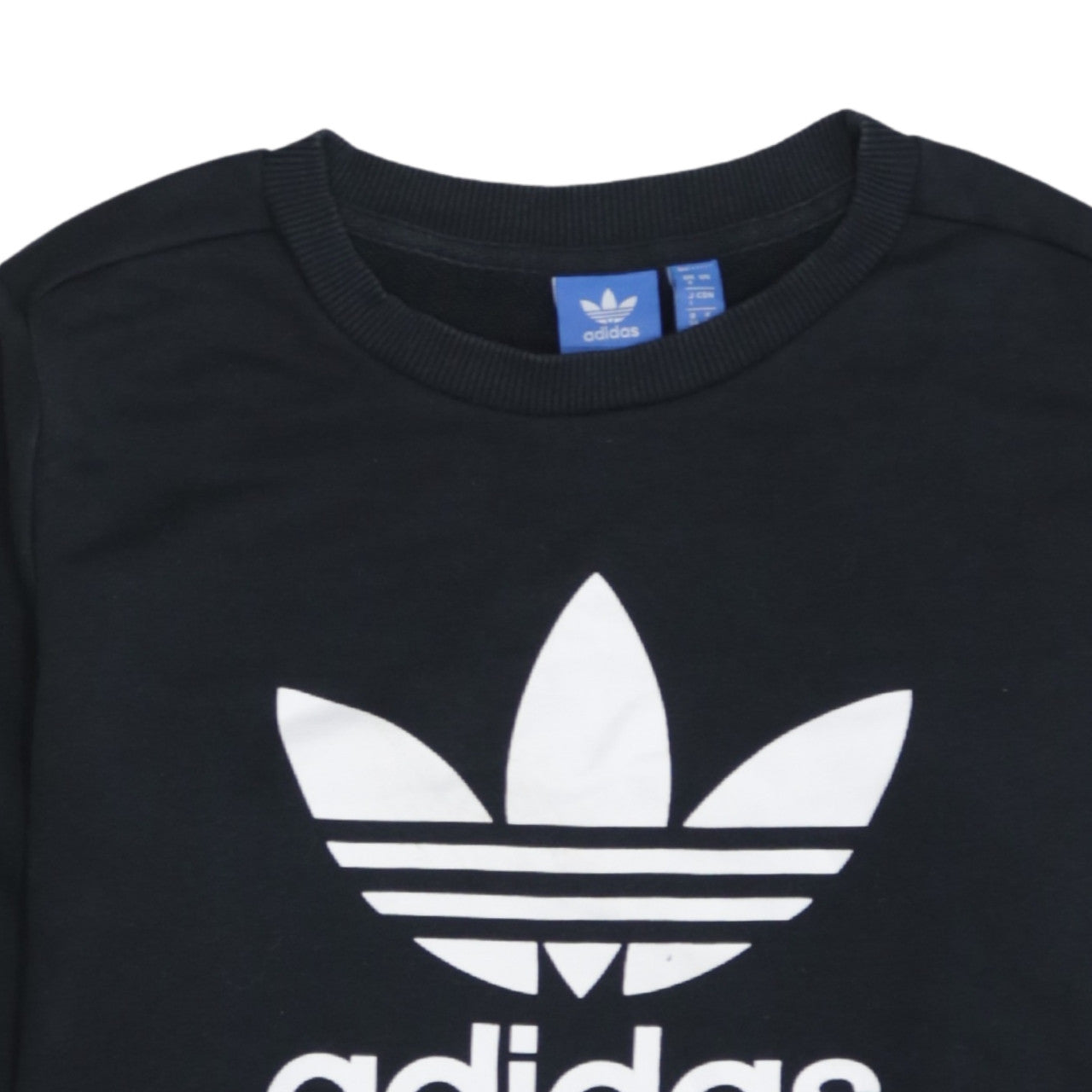 Womens UK Size 8 adidas Black Pullover Sweatshirt