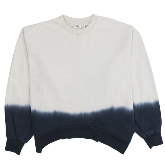 Womens UK Size XS Levi's Ivory Pullover Sweatshirt