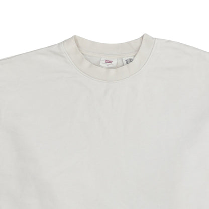Womens UK Size XS Levi's Ivory Pullover Sweatshirt