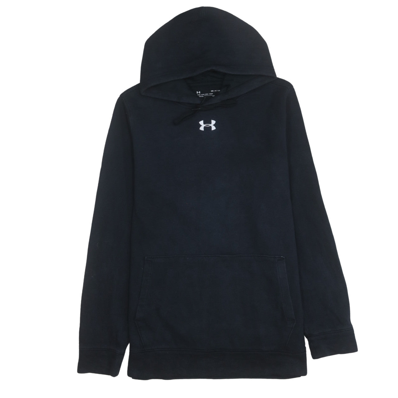 Mens UK Size S Under armour Black Pullover Hoodie