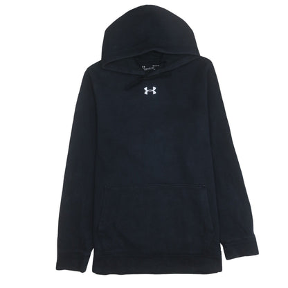 Mens UK Size S Under armour Black Pullover Hoodie