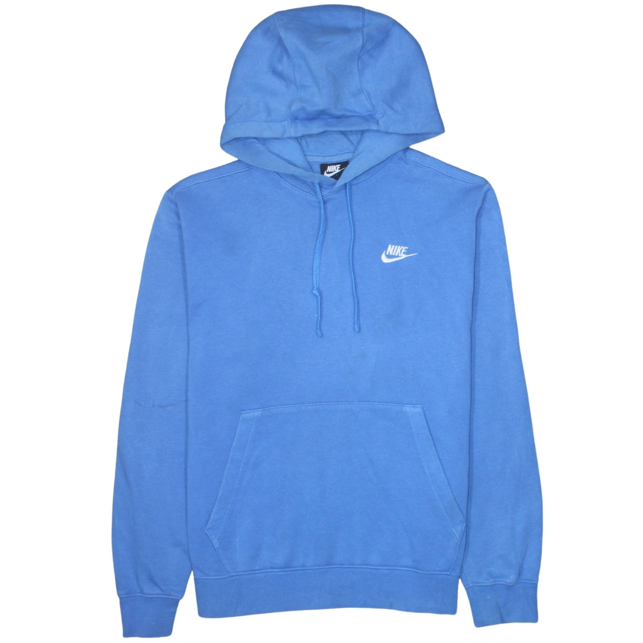 Mens UK Size S Nike Blue Pullover Hoodie