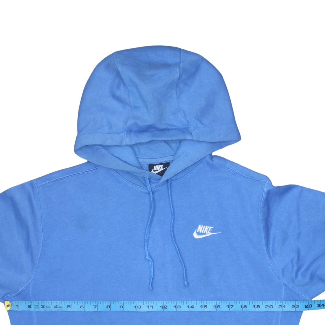 Mens UK Size S Nike Blue Pullover Hoodie