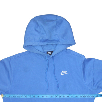 Mens UK Size S Nike Blue Pullover Hoodie