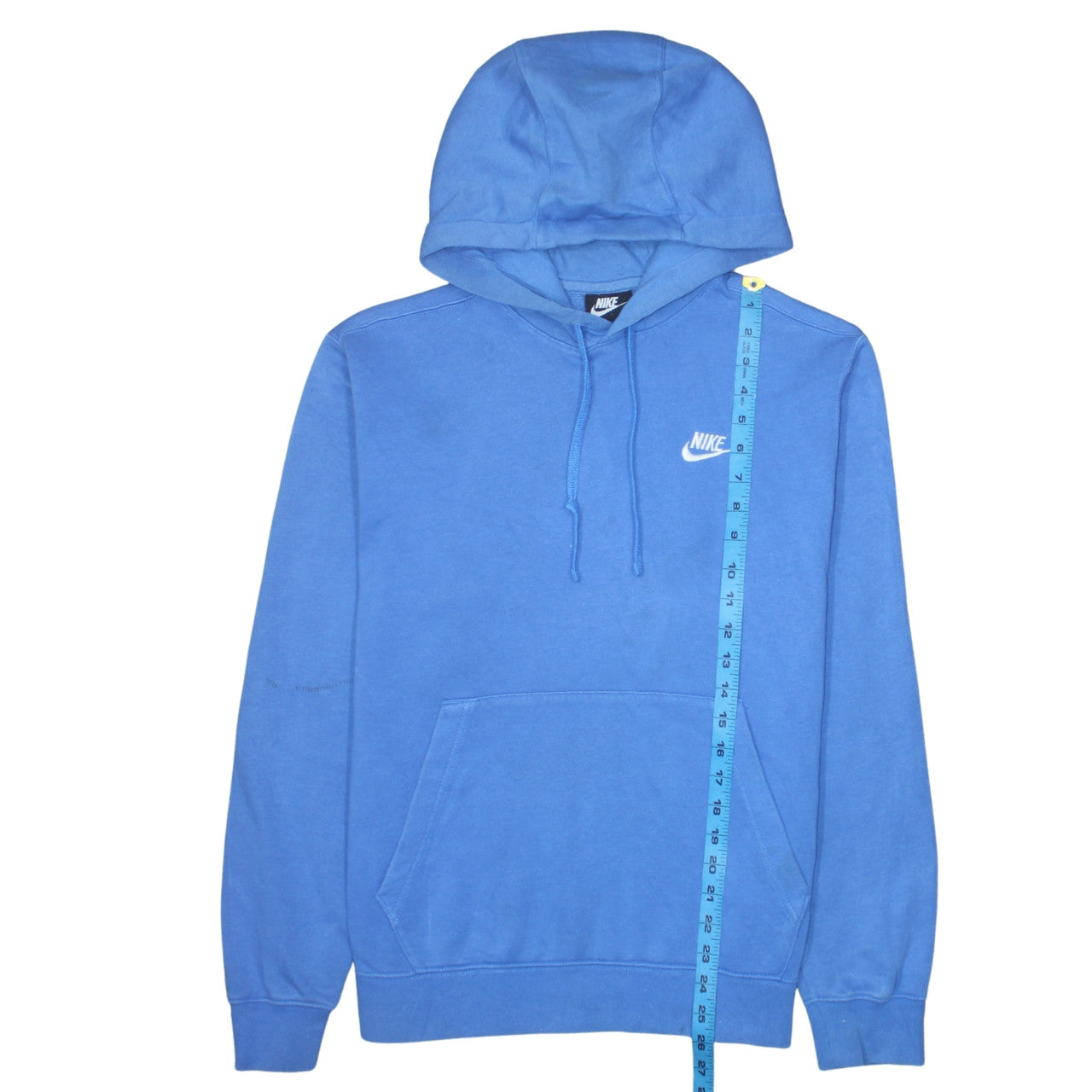 Mens UK Size S Nike Blue Pullover Hoodie
