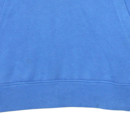 Mens UK Size S Nike Blue Pullover Hoodie