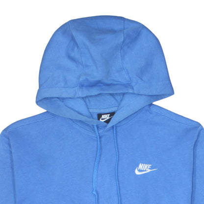 Mens UK Size S Nike Blue Pullover Hoodie