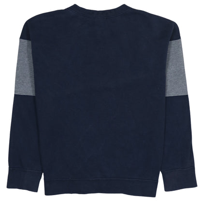Nike Boys Blue XL Pullover Sweatshirt Crew Neck Logo Graphic Print