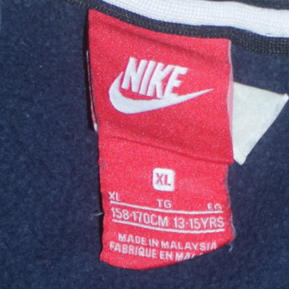 Nike Boys Blue XL Pullover Sweatshirt Crew Neck Logo Graphic Print