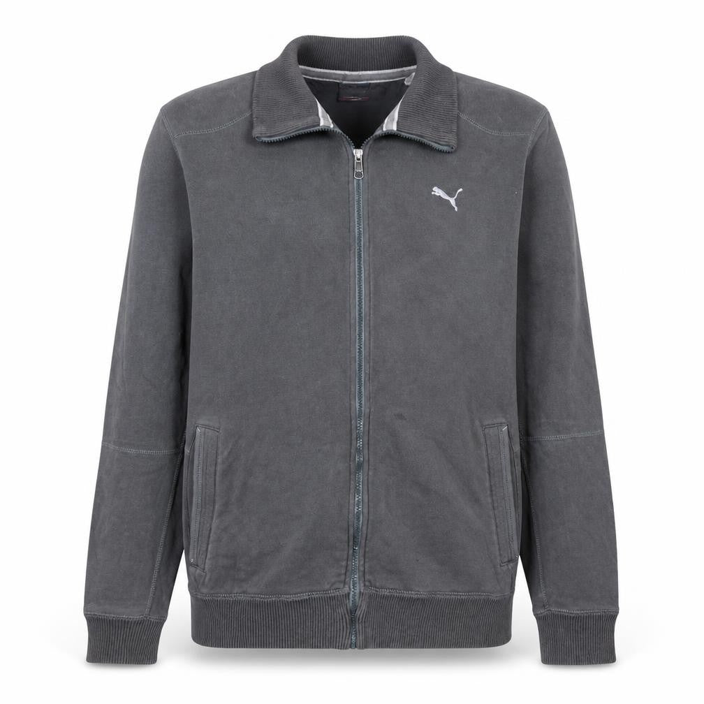 Mens UK Size XL PUMA Grey Gym & Training Running & Jogging Walking Jacket