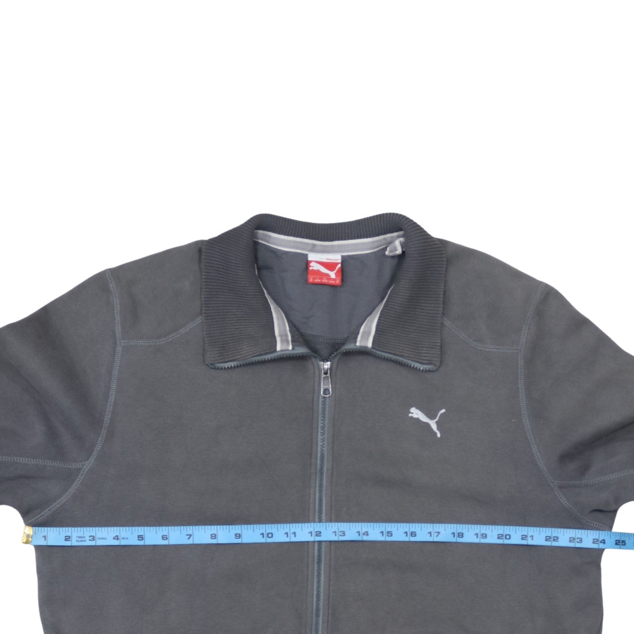 Mens UK Size XL PUMA Grey Gym & Training Running & Jogging Walking Jacket