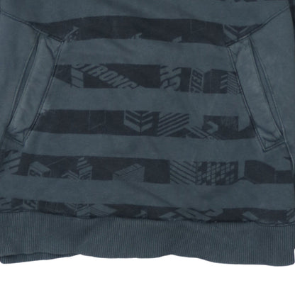 Nike Boys Blue Pullover Hoodie Sweatshirt M 10-12 Years Graphic Print