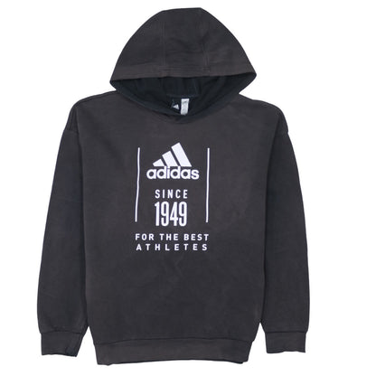 Mens UK Size M adidas Black Pullover Hoodie