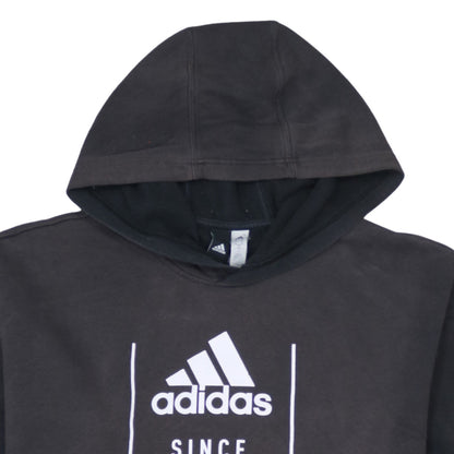 Mens UK Size M adidas Black Pullover Hoodie