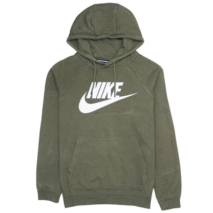 Mens UK Size XS Nike Green Pullover Hoodie