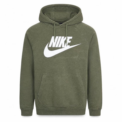 Mens UK Size XS Nike Green Pullover Hoodie