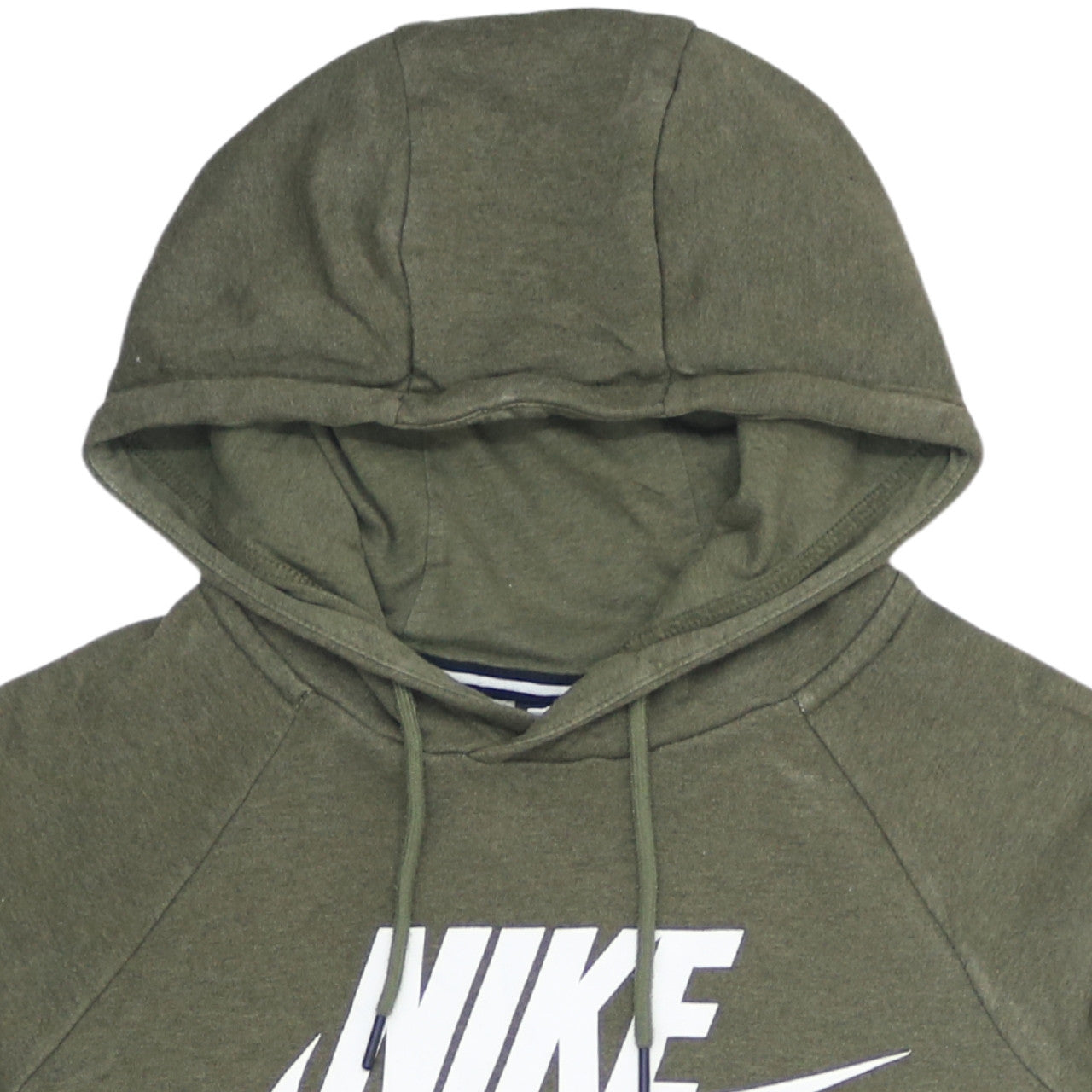 Mens UK Size XS Nike Green Pullover Hoodie