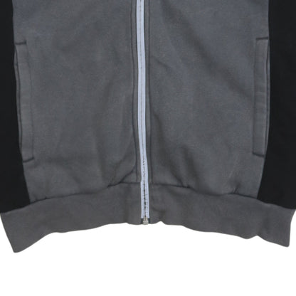 Mens UK Size M adidas Grey Full Zip Hoodie