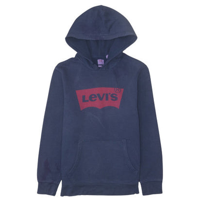 Mens UK Size S Levi's Blue Pullover Hoodie