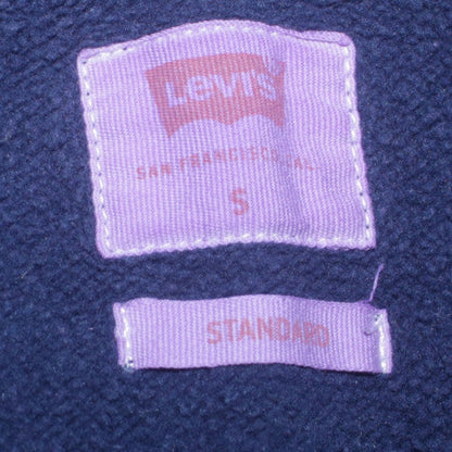 Mens UK Size S Levi's Blue Pullover Hoodie