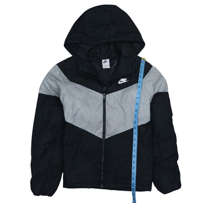 Boys UK Size XL Nike Black Windbreaker Coat
