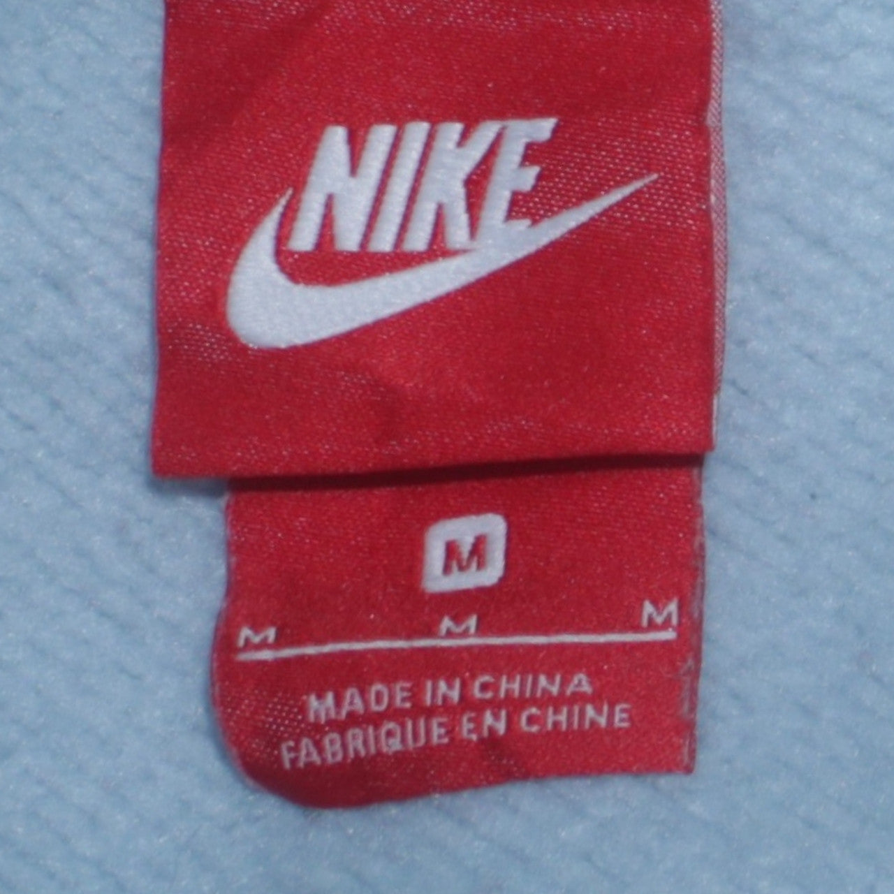 Womens UK Size M Nike Blue Pullover Hoodie