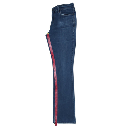 Womens UK Size 4 Levi's Regular Fit Bootcut Blue Jeans