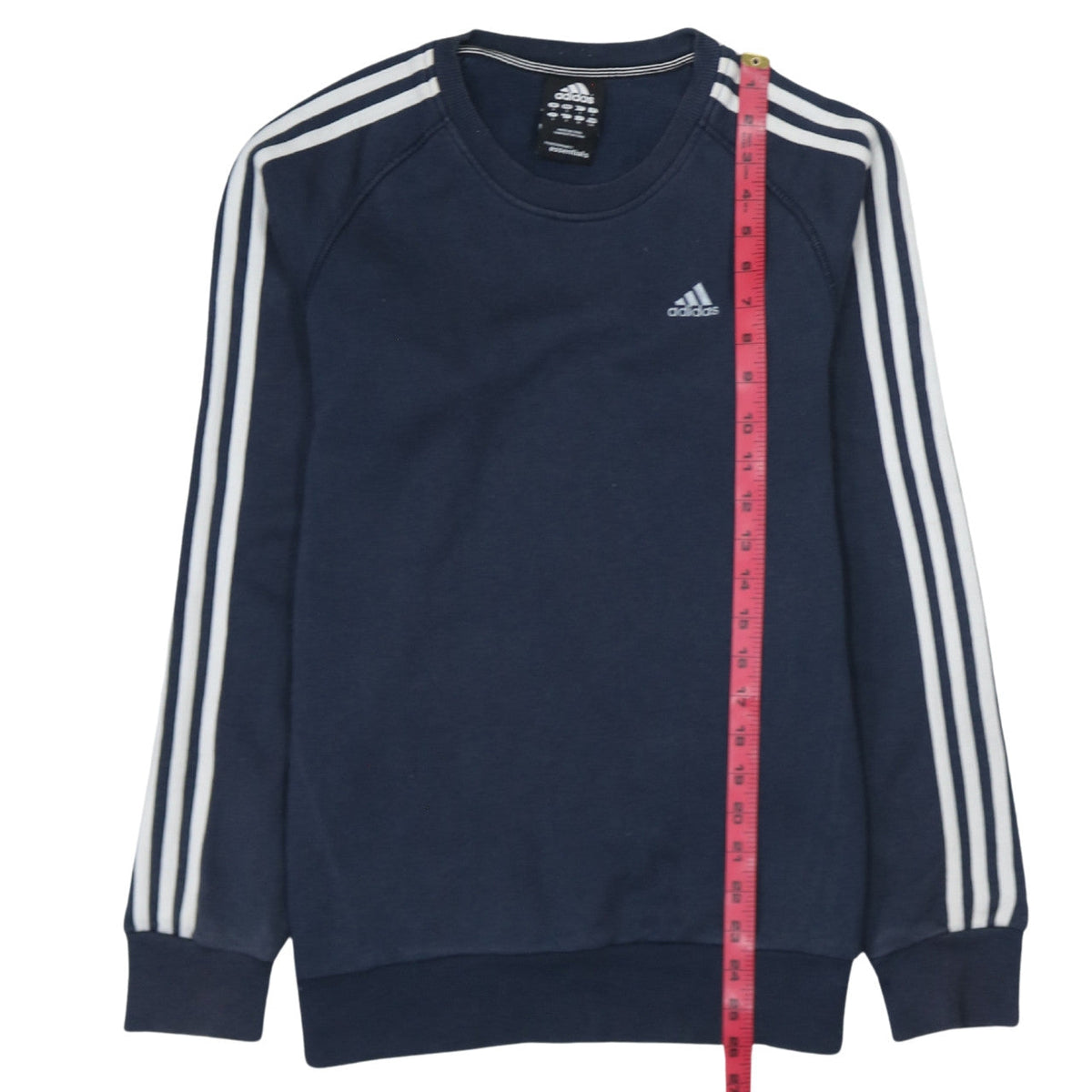 Mens UK Size S adidas Blue Pullover Sweatshirt