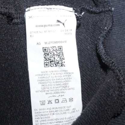 Womens UK Size XL PUMA Black Full Zip Hoodie