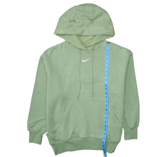 Mens UK Size S Nike Green Pullover Hoodie