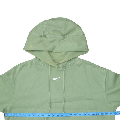 Mens UK Size S Nike Green Pullover Hoodie