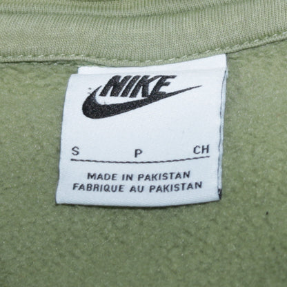 Mens UK Size S Nike Green Pullover Hoodie