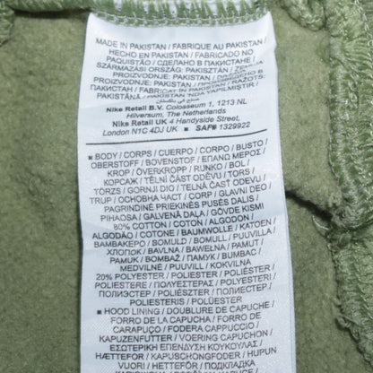 Mens UK Size S Nike Green Pullover Hoodie