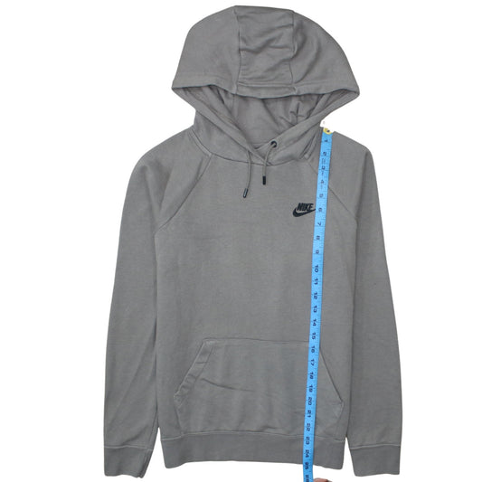 Mens UK Size S Nike Grey Pullover Hoodie
