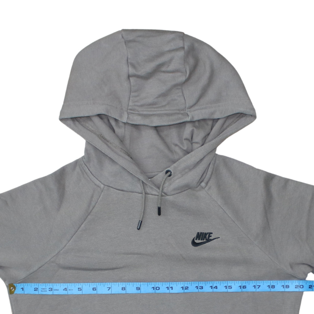 Mens UK Size S Nike Grey Pullover Hoodie