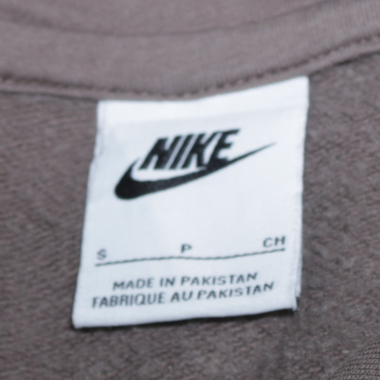 Mens UK Size S Nike Grey Pullover Hoodie