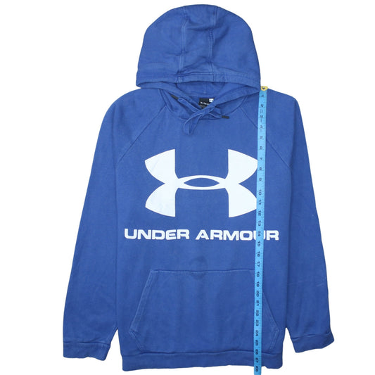 Mens UK Size XL Under armour Blue Pullover Hoodie