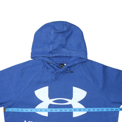 Mens UK Size XL Under armour Blue Pullover Hoodie